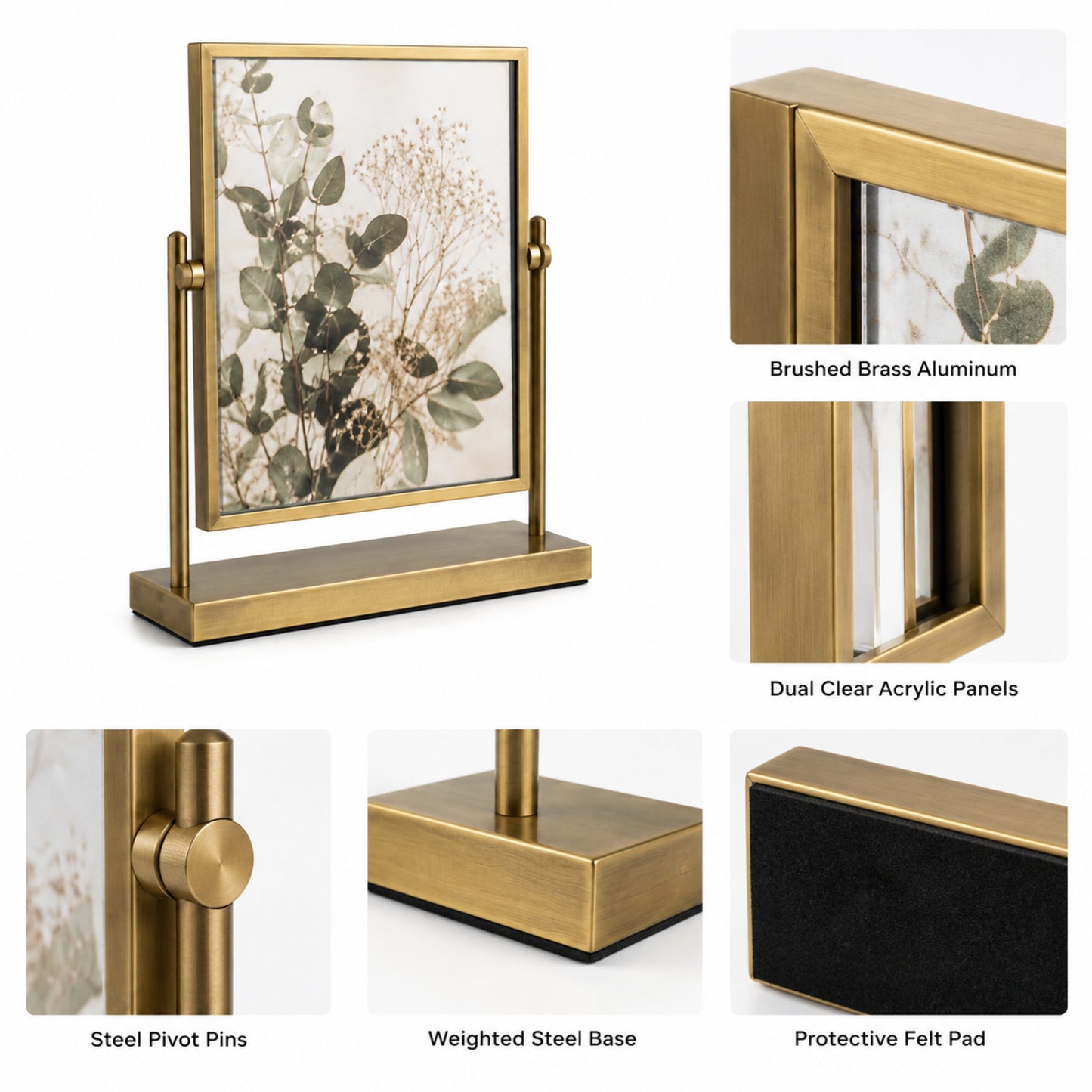 Pivot 8x10 Double-Sided Table Frame