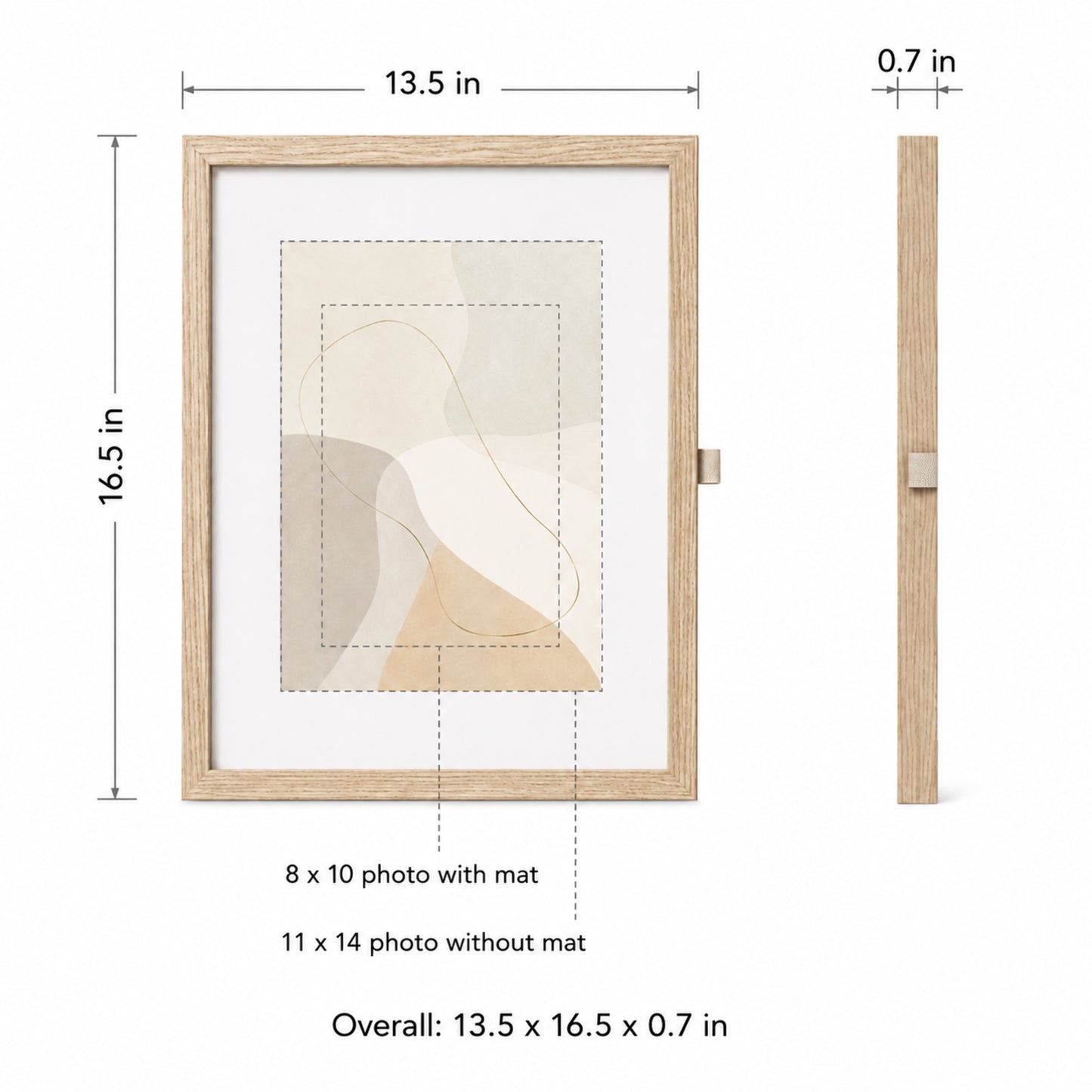 Slidewell 11x14 Quick-Change Picture Frame