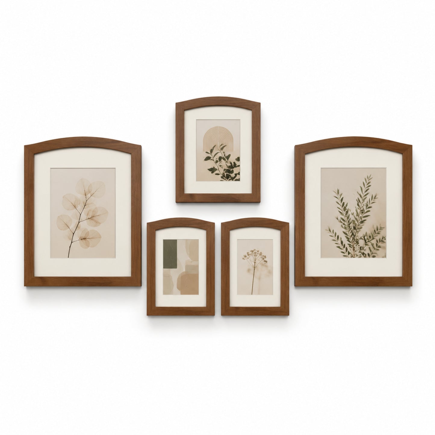 Arcwood 5-Piece Soft-Arch Gallery Frame Set
