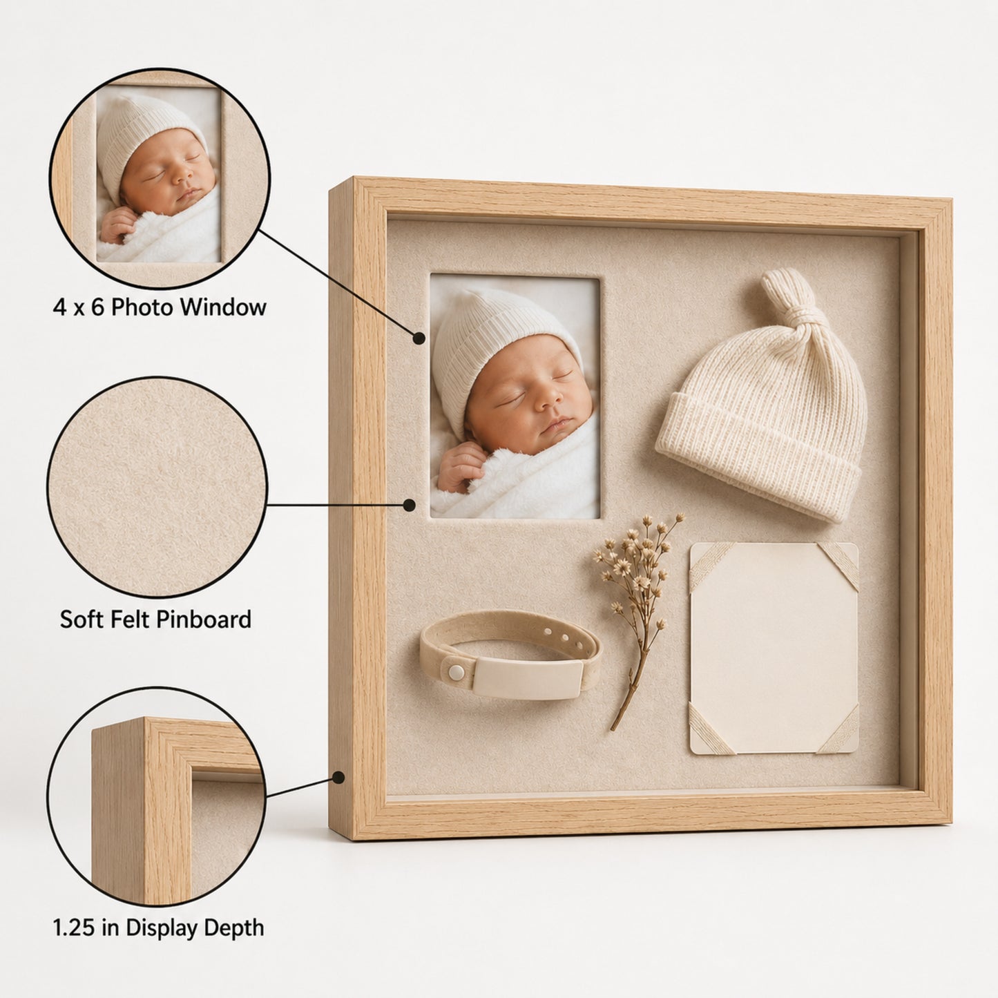 First Years Baby Keepsake Shadow Box