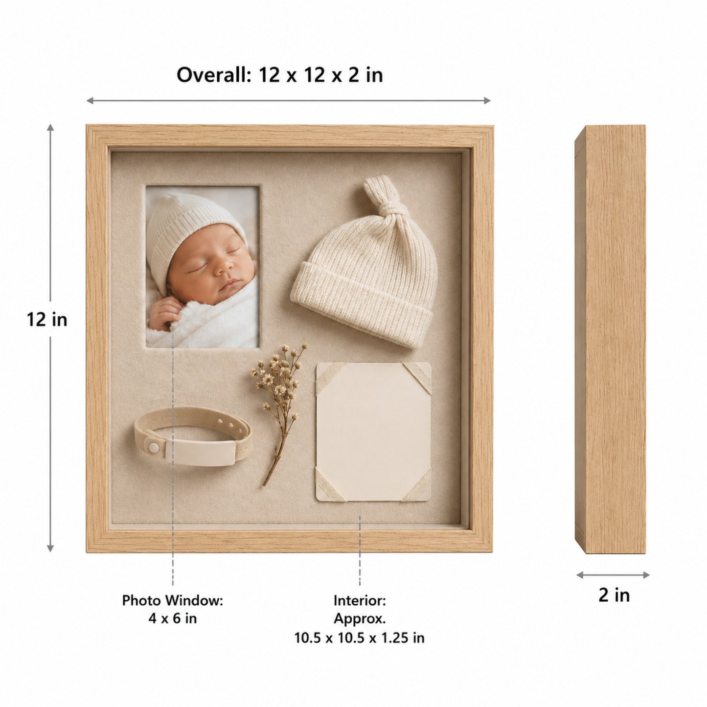 First Years Baby Keepsake Shadow Box