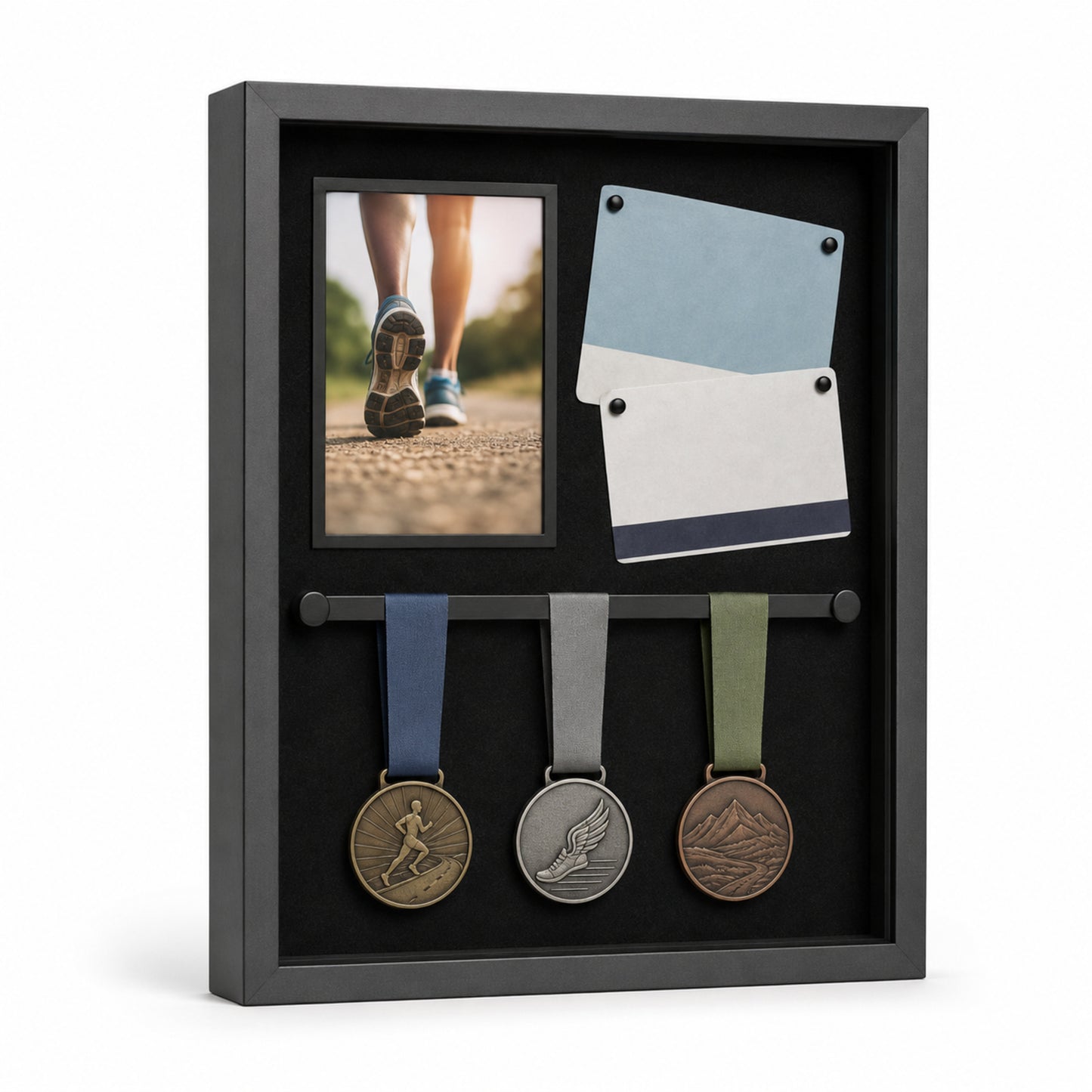 Milestone Medal Display Shadow Box